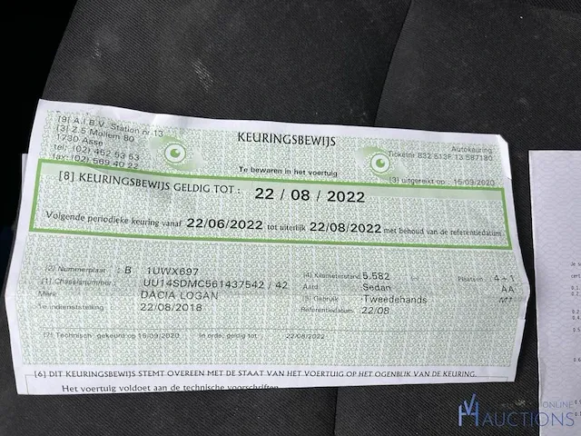 Dacia logan - 2018 - afbeelding 3 van  11