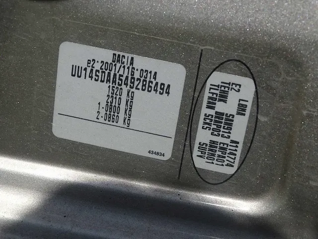 Dacia logan tce - afbeelding 42 van  50