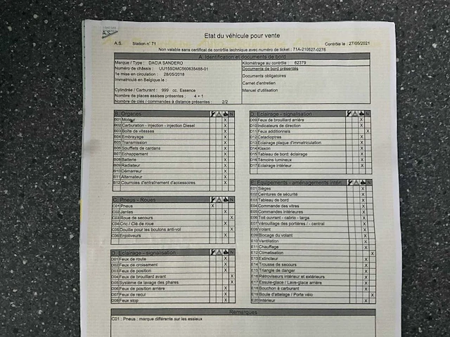 Dacia sandero, 2018 - afbeelding 13 van  27