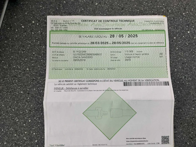 Dacia sandero, 2018 - afbeelding 19 van  27