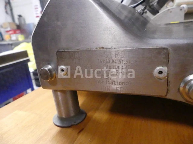 Dadaux gastrotech majorslice 350 snijmachine - afbeelding 7 van  7
