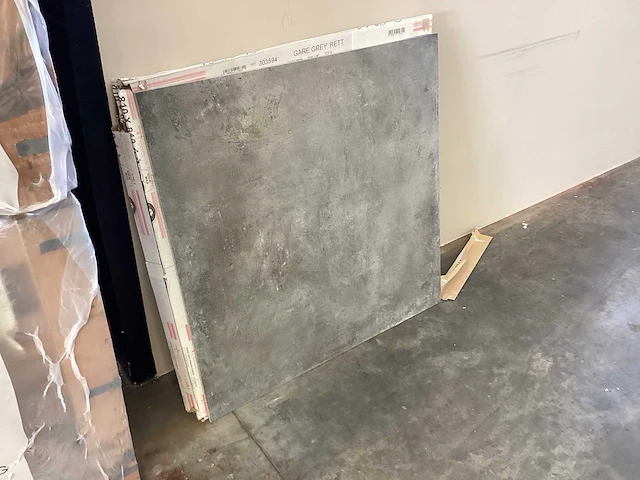 Dado gare du nord grey mat 81x81 cm tegel 44,62 m² - afbeelding 5 van  8