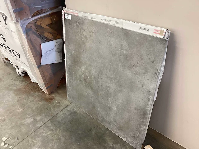 Dado gare du nord grey mat 81x81 cm tegel 44,62 m² - afbeelding 8 van  8