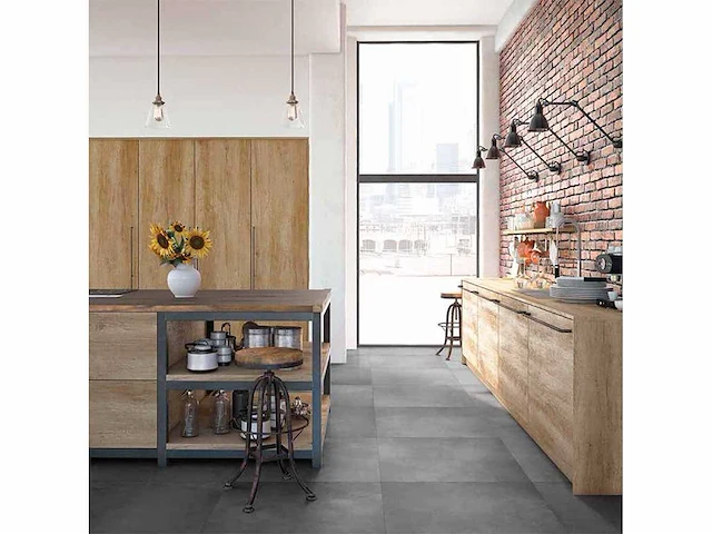 Dado solid black mat 81x81 cm tegel 39,37 m² - afbeelding 2 van  7