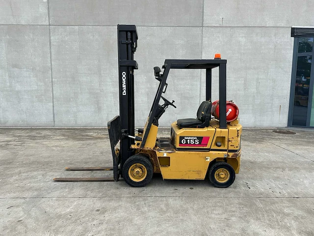Daewoo - 1998 - g15s - vorkheftruck - afbeelding 34 van  36