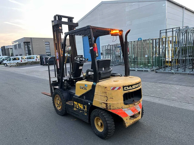 Daewoo - 2003 - d25a-3 - vorkheftruck - afbeelding 17 van  19