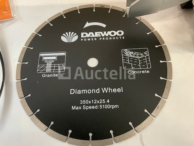 Daewoo - 2025 - dacnq740s - betonzaag - afbeelding 6 van  18
