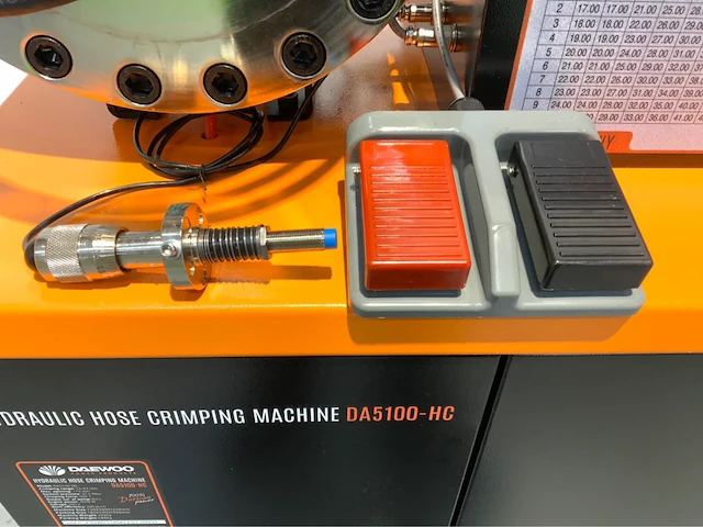 Daewoo - da5100-hc - hydraulische pers - afbeelding 10 van  16