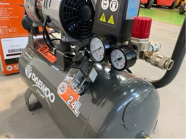 Daewoo - daax 24l - luchtcompressor - afbeelding 2 van  10