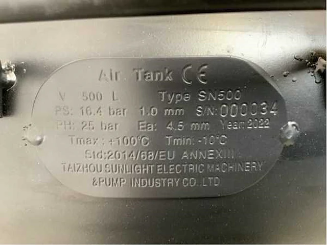 Daewoo - daax500l - luchtcompressor - afbeelding 15 van  29