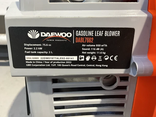 Daewoo - dabl7662 - bladblazer - afbeelding 4 van  16