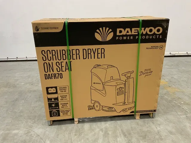 Daewoo - dafr70 - industriële schrobzuigmachine - afbeelding 8 van  19