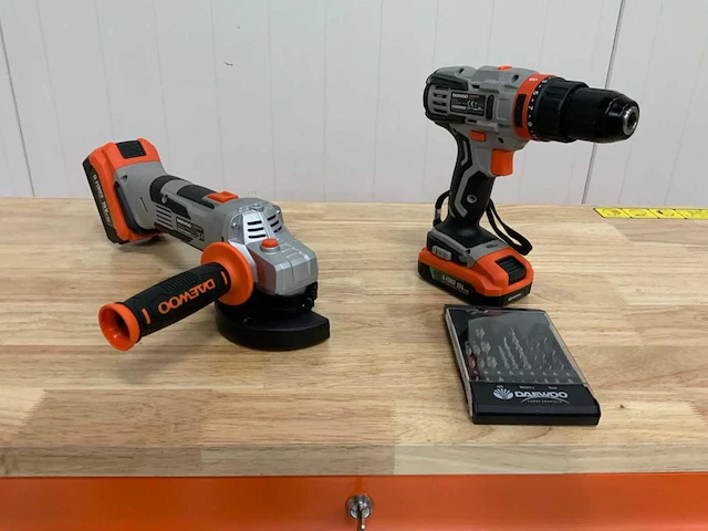 Daewoo - damw387 - gereedschapswagen + 4 in 1 accugereedschap - afbeelding 6 van  19