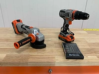 Daewoo - damw387 - gereedschapswagen + 4 in 1 accugereedschap - afbeelding 6 van  19