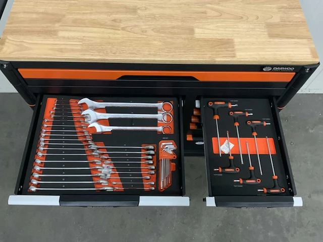Daewoo - damws267 + 4 in 1 set - gereedschapswagen - afbeelding 5 van  16