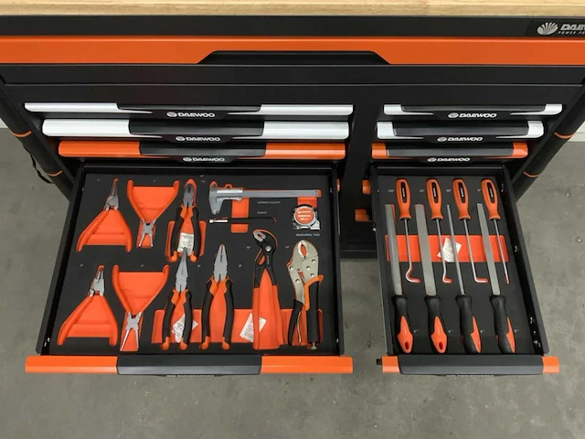 Daewoo - damws267 + 4 in 1 set - gereedschapswagen - afbeelding 6 van  16