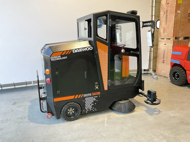 Daewoo - das 100 met cabine - zelfrijdende veegmachine - afbeelding 37 van  37