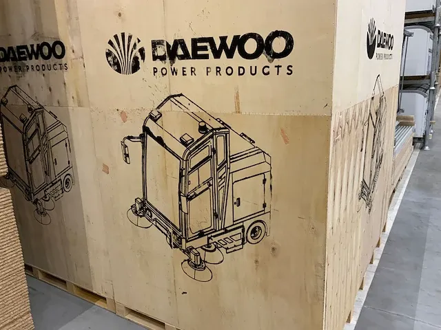 Daewoo - das100 - cabine veegmachine - afbeelding 20 van  27