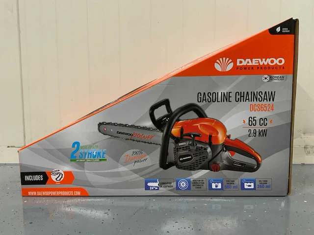 Daewoo - dcs6524 - kettingzaag - afbeelding 9 van  9