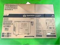 Daewoo - ddae10500dse-3g diesel - noodstroomaggregaat (4x) - afbeelding 4 van  14