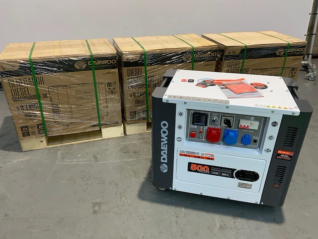 Daewoo - ddae10500dse-3g diesel - noodstroomaggregaat (4x) - afbeelding 7 van  14