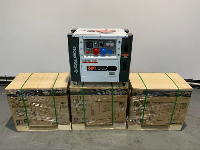 Daewoo - ddae10500dse-3g diesel - noodstroomaggregaat (4x) - afbeelding 11 van  14