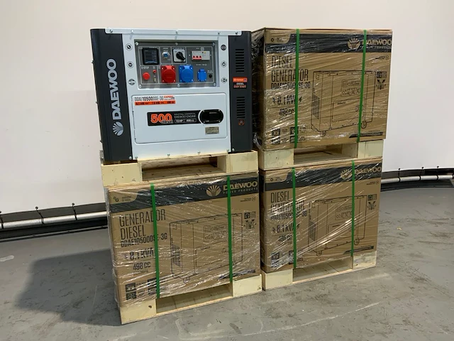 Daewoo - ddae10500dse-3g diesel - noodstroomaggregaat (4x) - afbeelding 12 van  14