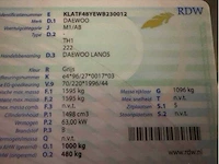 Daewoo - lanos - 1.5 sx - car - 1998 - afbeelding 9 van  17