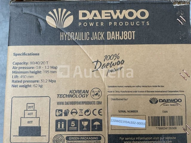 Daewoo 80t. dahj garage krik - afbeelding 12 van  12
