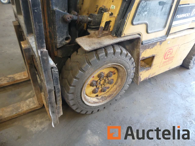 Daewoo d3qs-2 vorkheftruck - afbeelding 2 van  23