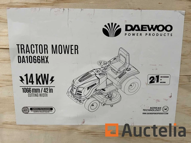Daewoo da1066hx zitmaaier - afbeelding 8 van  45