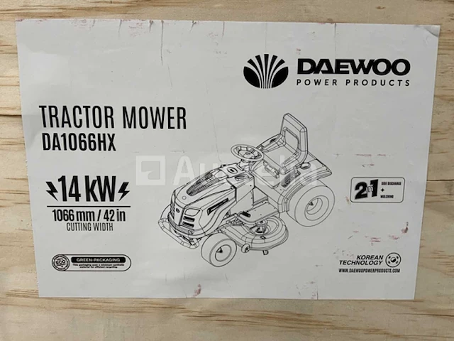 Daewoo da1066hx zitmaaier - afbeelding 37 van  45
