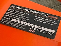 Daewoo dacnq740s betonzaag / motorslijper - afbeelding 6 van  16