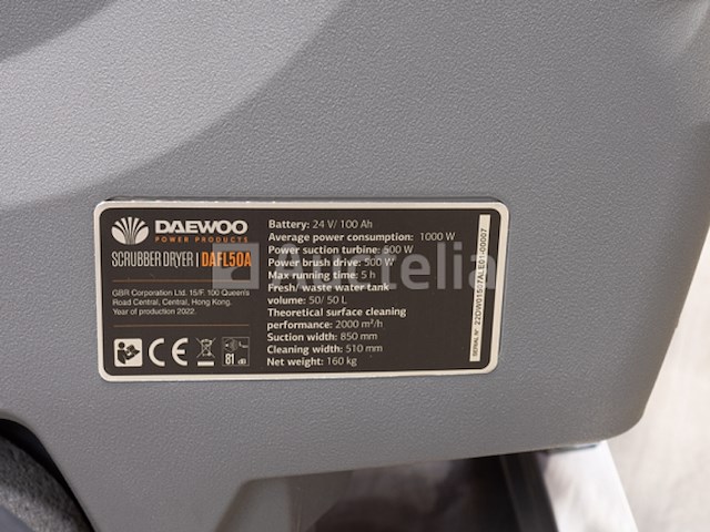 Daewoo dafl50a schrobmachine - afbeelding 14 van  17