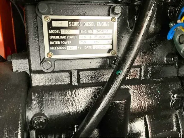 Daewoo dagfs-15 15kva noodstroomaggregaat (2x) - afbeelding 6 van  22