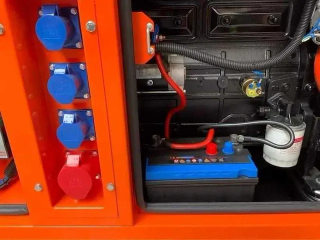 Daewoo dagfs-25 25kva noodstroomaggregaat (2x) - afbeelding 6 van  19