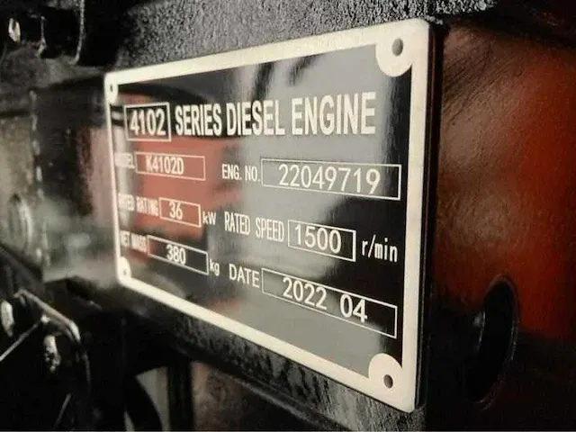 Daewoo dagfs-35 35kva noodstroomaggregaat - afbeelding 8 van  23