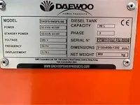 Daewoo dagfs-50 50kva noodstroomaggregaat - afbeelding 16 van  20