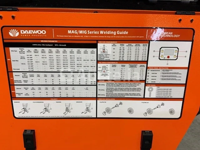 Daewoo damig-350gdl las apparaat - afbeelding 4 van  18