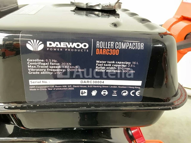 Daewoo darc300 grondwals - afbeelding 12 van  12