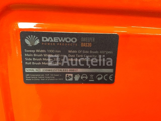 Daewoo das30 veegmachine - afbeelding 8 van  18