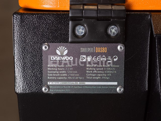 Daewoo das80 veegmachine veegmachine - afbeelding 6 van  14