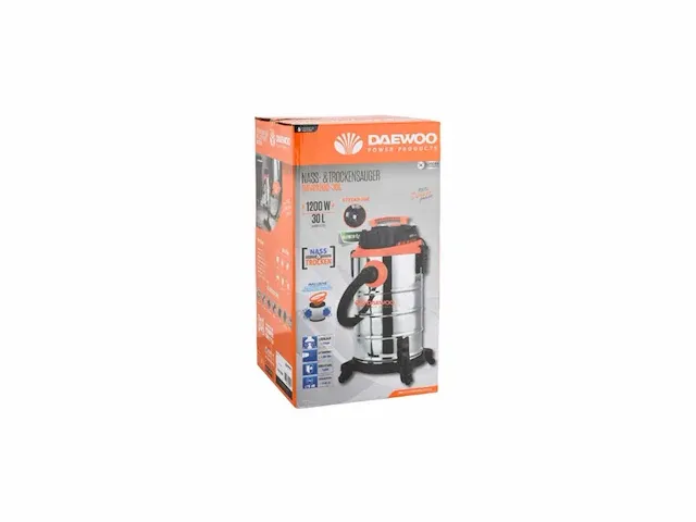 Daewoo davc1200-30l industrieële nat- en droogstofzuiger stofzuiger - afbeelding 3 van  5