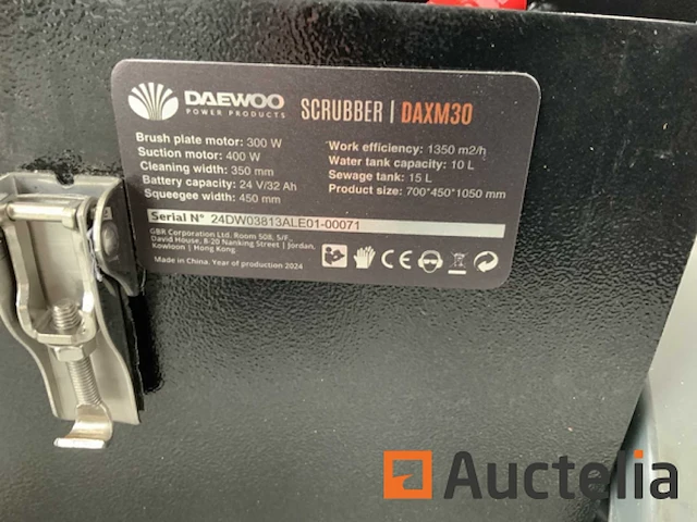 Daewoo daxm30 schrobmachine - afbeelding 4 van  16