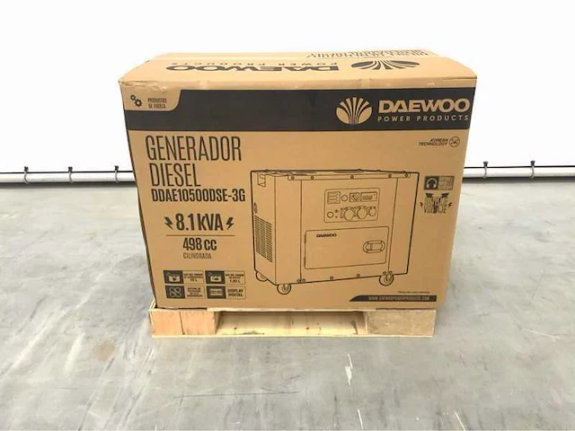 Daewoo ddae10500dse-3g 8kva diesel generator - afbeelding 15 van  26