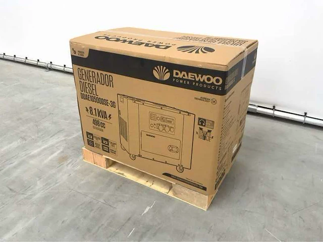 Daewoo ddae10500dse-3g 8kva diesel generator - afbeelding 14 van  26