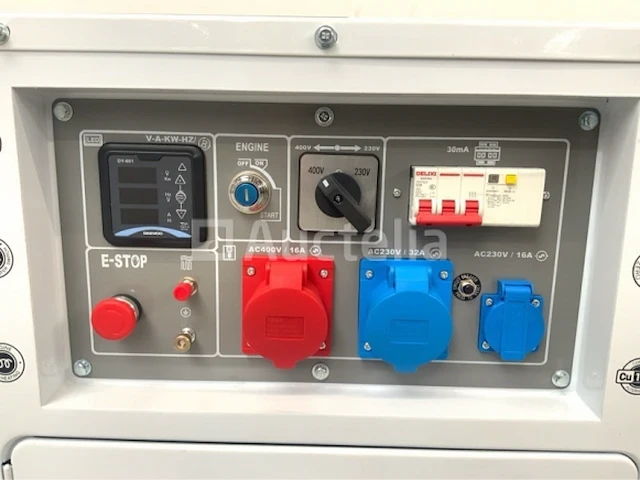 Daewoo ddae10500dse-3g diesel generator - afbeelding 3 van  14