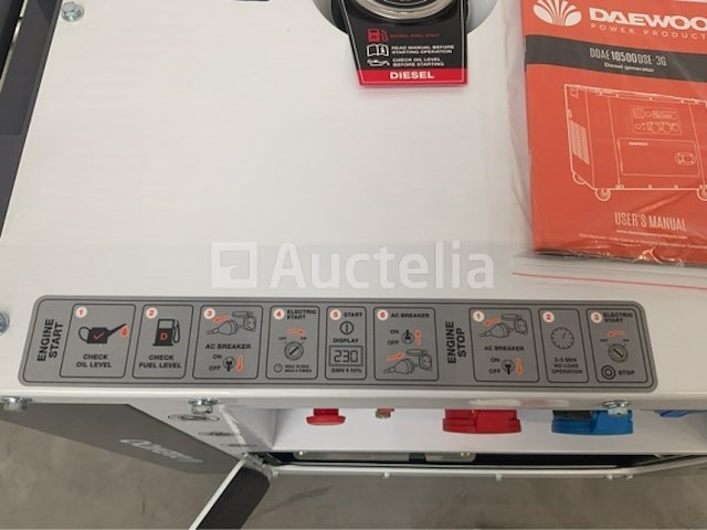 Daewoo ddae10500dse-3g diesel generator - afbeelding 1 van  14