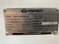 Daewoo ddae10500dse-3g diesel stroomgenerator - afbeelding 8 van  16