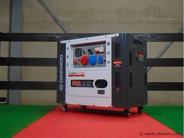 Daewoo ddae10500dse-3g diesel stroomgenerator - afbeelding 1 van  7